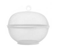 Cestino per uova Cestino For La Frutta In Metallo Con Coperchio, Cestello Lo Scolo Della Cucina, Ciotole Conservazione(WHITE)