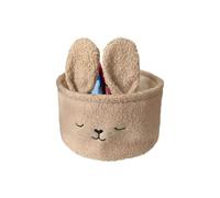 Cestino piccolo - Cesto portaoggetti | Organizzatore per il bagno | Tessuto a mano Salvaspazio Simpatico Coniglio Storage Bin Nursery Room Decor Camera da letto Soggiorno Bagno Angoli Comodini