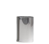 Cestino Pieno diametro 20xh33 cm - L10 in acciaio Modello Mini Inox lucido Inox lucido