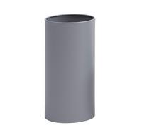 Cestino Pieno diametro 25xh50 cm - L24 in acciaio modello Midi Silver Silver