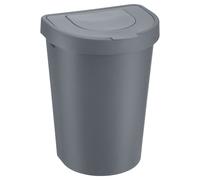 Cestino Plast Team Coperchio Incernierato Grigio 25 l Seattle Swing