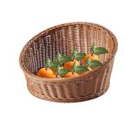 Cestino Porta Pane | Cestino Intrecciato Contenitore Pane | Organizzatore Inclinato Verdure | Contenitore Frutta Verdura Per Patate Banane Snack Dolci