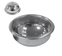 Cestino portafiltro 58 mm, parti di estrazione uniformi e precisione da 58 mm | Cestino realizzato in acciaio inossidabile - per caffè a casa appassionati proprietari di caffè dilettanti e formatori