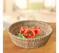 Cestino portafrutta fatto a mano Cesto per pane in vimini Cesto per pane in