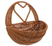 Cestino Portaoggetti Da Appendere Per Piante Cesto Di Fiori Rattan Sospeso