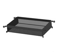 Cestino portaoggetti in rete da mettere sotto il tavolo, per campeggio, escursionismo e pesca, borsa pieghevole per pentole da cucina, utensili ed oggetti essenziali (L)