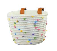 Cestino portaoggetti per bicicletta per bambini, cestino decorativo per