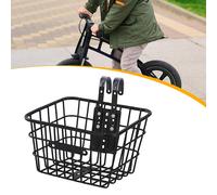 Cestino portaoggetti per bicicletta per bambini, decorazione anteriore, cestino