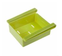 Cestino portaoggetti per frigorifero con funzione impilabile per massimizzare lo spazio e migliorare l'accesso a ingredienti freschi (verde)