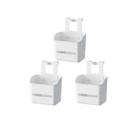 Cestino Portaoggetti, Portaoggetti/adatto For Cucina, Bagno, Cesto Portaoggetti For Guardaroba/cestino Portaoggetti Sospeso(Blanc,178 * 117mm)