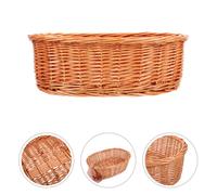 Cestino portaoggetti tessuto a mano Cestino per tessitura Contenitore in legno