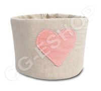 Cestino portapane rotondo cucina shabby cuore moderno