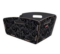Cestino posteriore arrotondato Klickfix Radkiste 2 GTA Baroque Noir TU