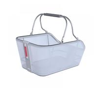 Cestino posteriore Basil cento tech fiber mik nordlicht aluminium 21L Blu