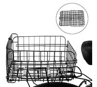 Cestino Posteriore Bici Pieghevole Telaio Auto MTB Posteriore Cestino Alimenti,