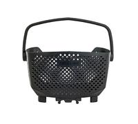 Cestino posteriore in plastica con maniglia sul portapacchi Racktime Bask It Systeme Snapit Noir