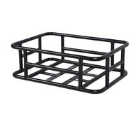 Cestino Posteriore per Bici, Portapacchi Posteriore per Bicicletta Impermeabile in Metallo di Grande capacità Cestino Portabici Universale Multiuso per Bici Elettrica con Accessori