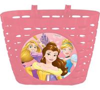 Cestino Principesse per bicicletta da bambina, in palstica di colore rosa