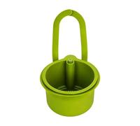Cestino raccogli alimenti per lavello da cucina, griglia regolabile, con design push-to-pour, per pasta, zuppe, macchie, capelli, doccia, lavaggio rubinetto, camper, prevenzione degli intasamenti