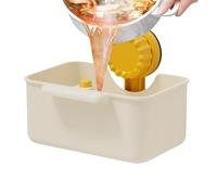 Cestino raccogli alimenti per lavello - Supporto per spugna a , scolapiatti multiuso per verdure, cestino portaoggetti durevole per lavello della cucina, per casa, bagno, C