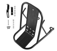 Cestino | Rack posteriore per bicicletta | Carrier Bagagli in Lega di Alluminio per Cicli di Montagne Stradali | Attacco del telaio di installazione Facile per Viaggi e