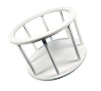 Cestino rotondo per fotografie per neonati, facile da trasportare per servizi fotografici appena nati e facile da montare