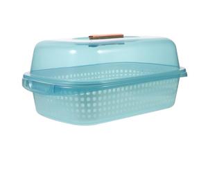 Cestino Scolapiatti Cucina in Pp per Verdure e Alimenti da Scolare | Organizzazione Piatti, Lavaggio Verdure, Filtro Dell’acqua in Eccesso, Uso Domestico, Struttura Robusta