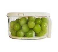 Cestino scolapiatti per verdure, multifunzionale, per conservare la freschezza della cucina, a doppio strato, per lavare e scolare, per casa, appartamento, fattoria, campeggio e picnic