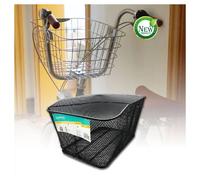 CESTINO SHOPPING PORTAPACCHI POSTERIORE BICICLETTA BICI NERO ACCESSORIO ZX-9932