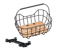 Cestino sistema Racktime Baskit Breeze 2.0, 47x35x24cm, nero, 25ltr, Snapit 2.0