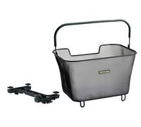 Cestino sistema Racktime Baskit small 2.0, 42x30x27cm, nero, 20ltr, Snapit 2.0