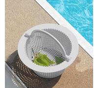 Cestino Skimmer con Impugnatura in plastica in plastica sicura Filtro Filtro per Nuoto da 6, 25x3 Pollici, Skimmer