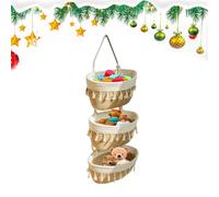 Cestino Sopraporta Bohemian 3 Livelli,Cestino Organizzatore Appendibile a Parete | Organizzatore Boho per Cucina Appartamento Dormitorio Camera da Letto Armadio Lavanderia Camera dei Bambini Ingresso