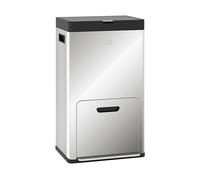 Cestino spazzatura a 3 sezioni HOMCOM IT851-042V00SR