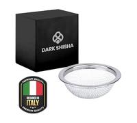 Cestino Tabacco Dark Shisha in Acciaio Inox per Testa Narghilè | Dosaggio Preciso e Pulizia Facile | Compatibile con Bracieri in Pietra e Terracotta