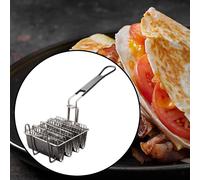 Cestino Taco Patatine fritte Cestello per friggitrice Taco Shell per cucina