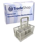 Cestino universale per posate compatibile con Ikea Zanussi Lehel Samus Zoppas AEG Bosch Siemens Electrolux Privileg lavastoviglie e molti altri 24 x 14 x 12 cm