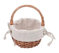 Cestino Vimini Matrimonio Cesto Di Fiori Intrecciati Per La Fioraia