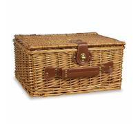 Cesto Bauletto Vimini color Naturale con Manico cm 37 x 26 x 18 h baule