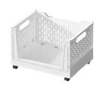 Cesto Contenitore Pieghevole - Scatola Per Giocattoli Con Ruota | Contenitori Per Contenitori Di Stoccaggio Rotelle, Portaoggetti Su Ruote Cestino Per Libri, Portaoggetti Per Dispensa Piegh