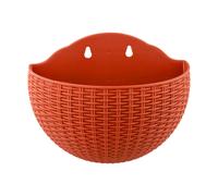 Cesto da appendere in plastica vaso da fiori da parete salvaspazio per posiziona