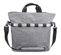 Cesto da bicicletta ovale Klickfix Gris