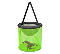 Cesto da per Pesci Pesci - Secchio Portatile Richiudibile e Pieghevole | Contenitore per Esche in Rete - Per laghi, acqua/salata, gamberi, gamberetti, pesce gatto, granchi, vongole, sul ghiaccio