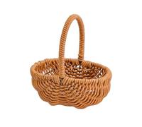 Cesto da Picnic con Manico Vintage, Mini 13 × 10 × 6 Cm Altezza Totale 14,5 Cm Peso