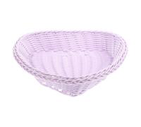 Cesto del design a forma di cuore alimentare cestino da porto snack desktop