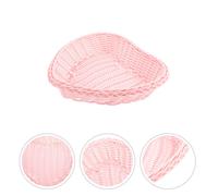 Cesto del design a forma di cuore alimentare cestino da porto snack desktop