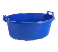Cesto Della Biancheria Blu Ovale 27 L 55 Cm Con Manici Alti