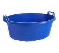 Cesto Della Biancheria Blu Ovale 27 L 55 Cm Con Manici Alti