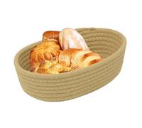 Cesto di corda di cotone - cestino intrecciato per lo stoccaggio | Organizzatore tessuto lavabile | Cesti di stoccaggio dei giocattoli per cani con manici | Cesti di magazzini fatti a mano di grande c