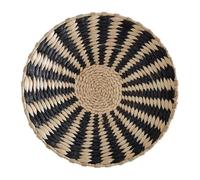 cesto di erbe marine, Cestino da parete rotondo in rattan intrecciato, multicolore, varie misure(A,25cm)
